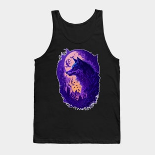 Night wolf Tank Top